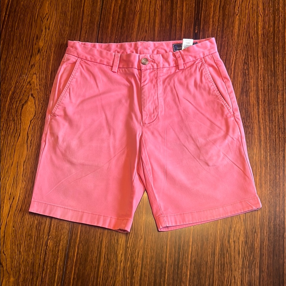 Vineyard Vines - Pink Flat Front Shorts